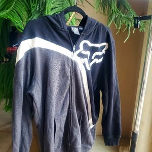 Fox Racing Hooded Zip-Up Jacket XL
